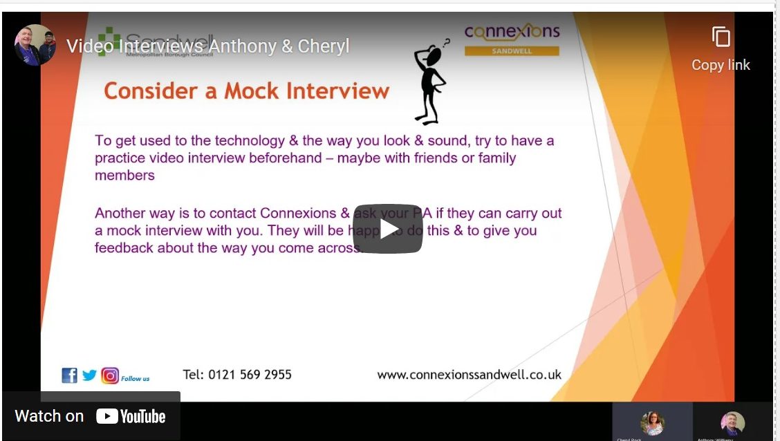 The Digital Interview Connexions Sandwell